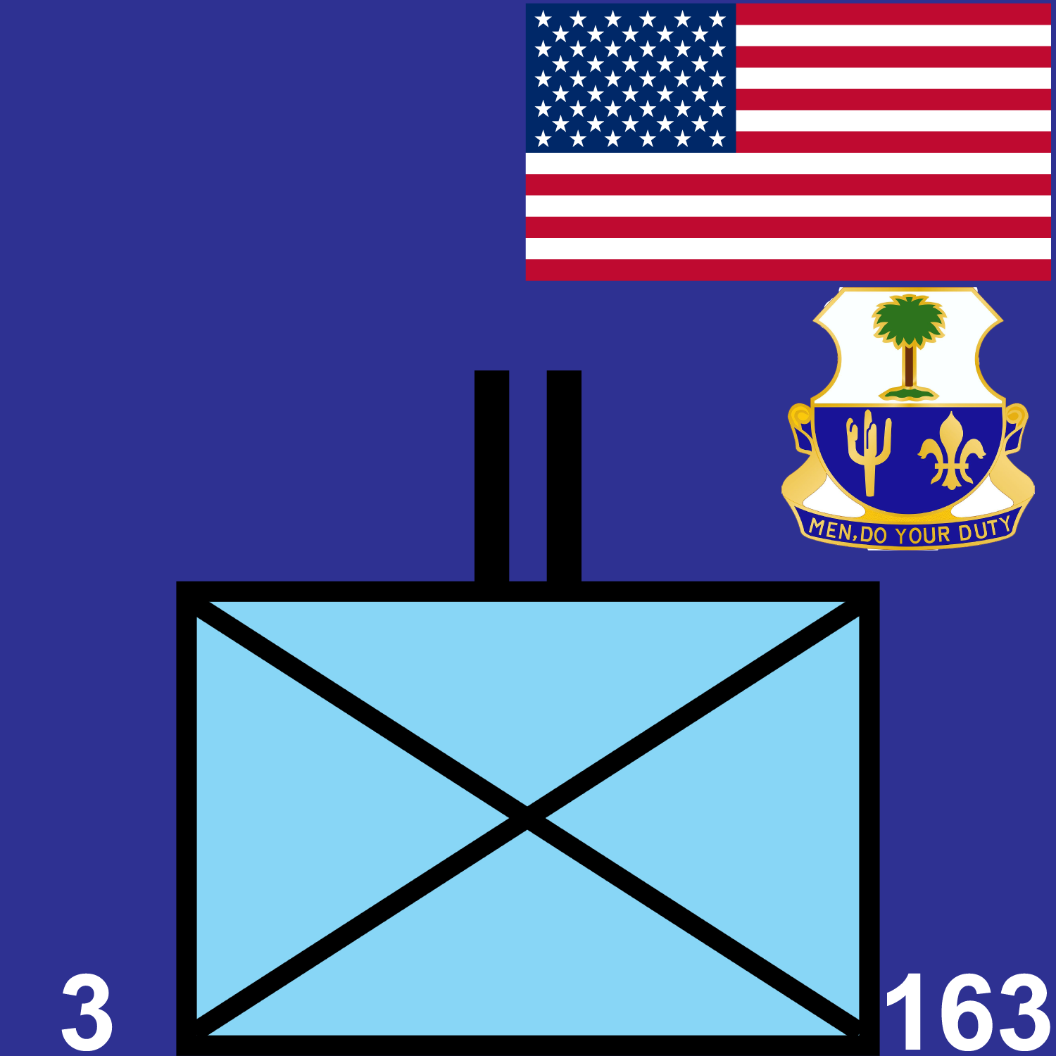 3d Battalion, 163rd Infantry Regiment icon